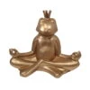 Dekofigur Frosch Mit Krone, Gold, 54 X 65 X 38 Cm -Die grüne Ecke 0980306447 Frosch mit Krone gold H54 x B65 x T38 cm 122160