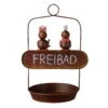 Eisen-Vogelbad 'Freibad', Rost, 28 X 21,5 X H 39,5 Cm 2 Eisen-Vogelbad 'Freibad', Rost, 28 X 21,5 X H 39,5 Cm -Die grüne Ecke 0980306543 Vogelbad Freibad rost Eisen 109986