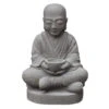 Buddha-Statue, Trockensteinguss, 33 X 30 X 54 Cm -Die grüne Ecke 0980306820 buddha statue aus trockensteinguss 1 123367