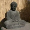 Buddha-Statue, Trockensteinguss, 53 X 40 X 65 Cm -Die grüne Ecke 0980306821 buddha aus trockensteinguss 5 123372