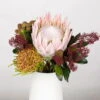 Blumenbund Protea King Mit Skimmie Und Kapgrün, Inkl. Gratis Grußkarte -Die grüne Ecke 1025700017 Strauss Protea King mit Skimmia 1 101675