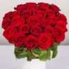 Blumenbund Mit Rosen 'Red Naomi', 25er-Bund, Rot, Inkl. Gratis Grußkarte -Die grüne Ecke 1045500005 Rose Red Naomi 25er Bund 60cm 2 1 d 100190