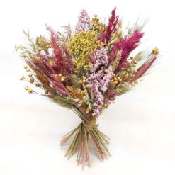 Trockenblumen DIY-Set, Natur-rosa, Länge Ca. 60 Cm 9 Trockenblumen DIY-Set, Natur-rosa, Länge Ca. 60 Cm -Die grüne Ecke 1055300012 Trockenblumen DIY Box pink gemischt WS 1 95061