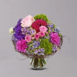 Blumenstrauß 'Sommertanz' Inkl. Gratis Grußkarte -Die grüne Ecke 1110600037 Sommertanz grau 103415