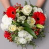 Blumenstrauß 'Roma' Inkl. Gratis Grußkarte -Die grüne Ecke 1110600106 strauss premium rot weiss 1 122356
