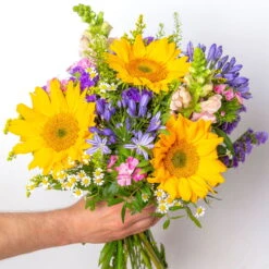 Blumenstrauß 'Lyon' Inkl. Gratis Grußkarte -Die grüne Ecke 1110600117 Strauss Lyon 2 125168