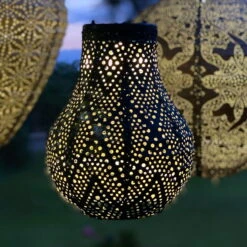 Solarlaterne 'Bulb 16', Petrol, Ø 16 X 20 Cm -Die grüne Ecke 2950100665 Bulb 16 Petrol 105783