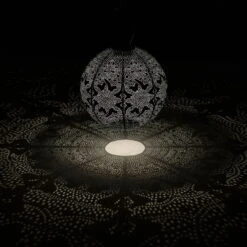 Solarlaterne 'Round 30', Taupe, Ø 30 X 29 Cm -Die grüne Ecke 2950100681 2950100682 Rond 30 2 105795