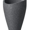 Pflanzgefäß "Wave Globe High" Schwarz -Die grüne Ecke 3210102843 Pflanzgef Wave Glob high black granit L39 5 x B39 5 x H54 cm Erdvol. 16 Ltr. 70035 562964 1 17247