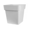Euro 3 Plast Pflanzgefäß "Mitu Pac Quadro" Weiß, 40 Cm, Erdvol. 41 L -Die grüne Ecke 3210103179 Pflanzgefaess Mitu Pac Quadro weiss 40cm Erdvol 41Ltr 34210