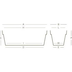 Pflanzkübel Mitu Pac, Apfelgrün, Ø 80 X H 71 Cm -Die grüne Ecke 3210103183 Pflanzkuebel Pflanzkasten Mitu Pac technische Zeichnung 111243 3
