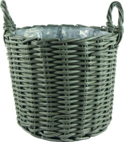 Kölle Pflanzkorb Mila, Grau, D 46 X H 34 Cm
