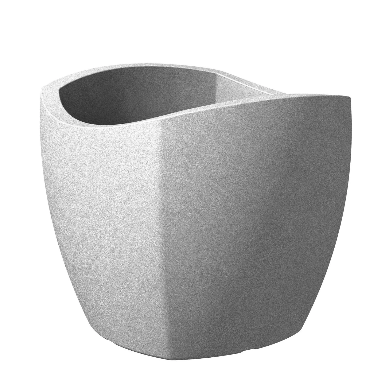 Pflanzgefäß Wave Globe Cubo, Stony Grey, Ø 40 X H 36 Cm 3 Pflanzgefäß Wave Globe Cubo, Stony Grey, Ø 40 X H 36 Cm