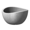 Pflanzschale Wave Globe Bowl, Stony Grey, Kunststoff -Die grüne Ecke 3210103618 Pflanzschale Wave Globe Bowl stony grey D40xH21cm 12l 55938