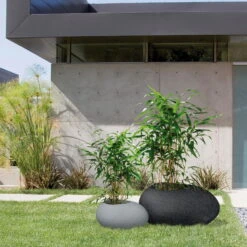 Pflanzstein Flow, Stony Black, L 48 X B 38 X H 23 Cm -Die grüne Ecke 3210103633 3210103634 3210103635 3210103636 Pflanzstein Flow stony black grey 1 55926 2