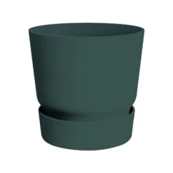 Pflanzgefäß „Greenville Round 25“ In Leaf Green Von Elho