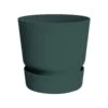 Pflanzgefäß „Greenville Round 25“ In Leaf Green Von Elho 1 Pflanzgefäß „Greenville Round 25“ In Leaf Green Von Elho -Die grüne Ecke 3210103650 3210103654 3210103658 3210103662 Pflanzgefaess Greenville round leaf green Varianten 25 30 40 47 61894