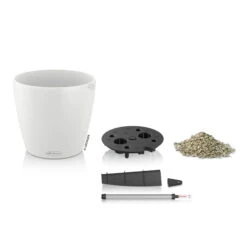 LECHUZA Pflanztopf 'Classico Color 60', Weiß, Ø 60 X H 55,5 Cm -Die grüne Ecke 3210103918 Pflanzgefaess Classico Color 60 All in 1 weiss 2 109194