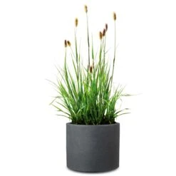 Pflanzgefäß 'Riva', Schwarz, Granit, Ø 29 X H 25 Cm 6 Pflanzgefäß 'Riva', Schwarz, Granit, Ø 29 X H 25 Cm -Die grüne Ecke 3210103972 3210103973 3210103974 Pflanzgefaess Riva schwarz granit