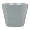 Pflanzgefäß 'Purista', Grau, Ø 30 X H 24 Cm -Die grüne Ecke 3210103994 Pflanzgefaess Purista mit Reservoir concrete 97848
