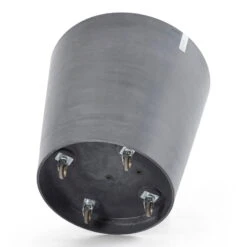 Pflanzgefäß 'Amsterdam', Grau, Ø 60 X H 56 Cm -Die grüne Ecke 3210104142 pflanzgefaess amsterdam mit rollen 3 117443