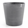 Pflanzgefäß 'Amsterdam', Grau -Die grüne Ecke 3210104143 pflanzgefaess amsterdam mit rollen 1 117448