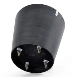 Pflanzgefäß 'Amsterdam', Dunkelgrau, Ø 60 X H 56 Cm -Die grüne Ecke 3210104144 pflanzgefaess amsterdam mit rollen 3 117449