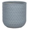 Pflanzgefäß 'Chester 04', Hellgrau -Die grüne Ecke 3210801555 3210801556 3210801557 Chester 04W hellgrau 115368 1