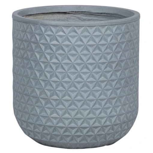 Pflanzgefäß 'Chester 04', Hellgrau -Die grüne Ecke 3210801555 3210801556 3210801557 Chester 04W hellgrau 115368 1
