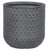 Pflanzgefäß 'Chester 04', Dunkelgrau -Die grüne Ecke 3210801565 3210801566 3210801567 Chester 04G dunkelgrau 115371