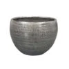 Pflanzgefäß 'Rowen', Silber, Ø 19 X H 13 Cm -Die grüne Ecke 3210801614 Pflanzgefaess Rowen silber D 19 x H 13 cm 114958