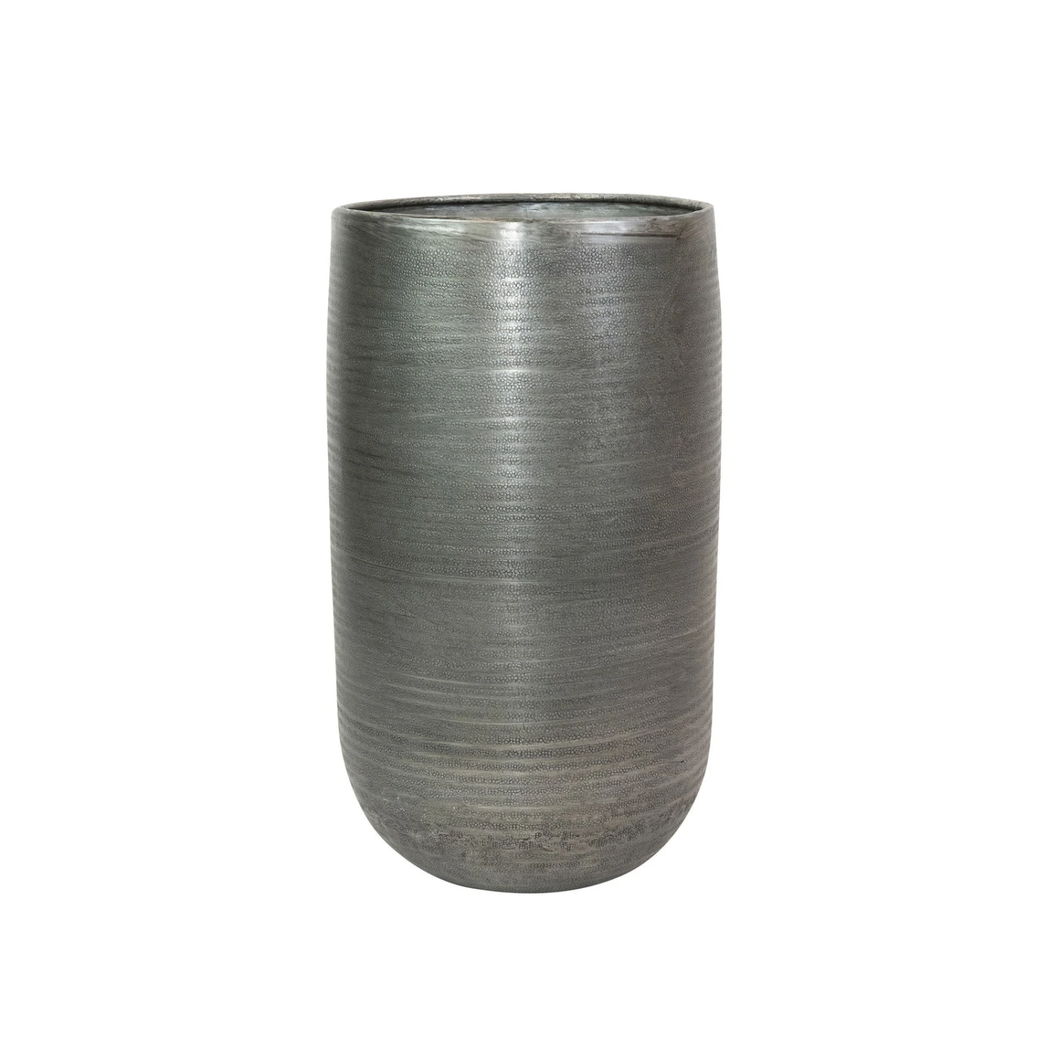 Pflanzgefäß 'Rowen', Silber, Ø 31 X H 55 Cm 4 Pflanzgefäß 'Rowen', Silber, Ø 31 X H 55 Cm – Bild 2