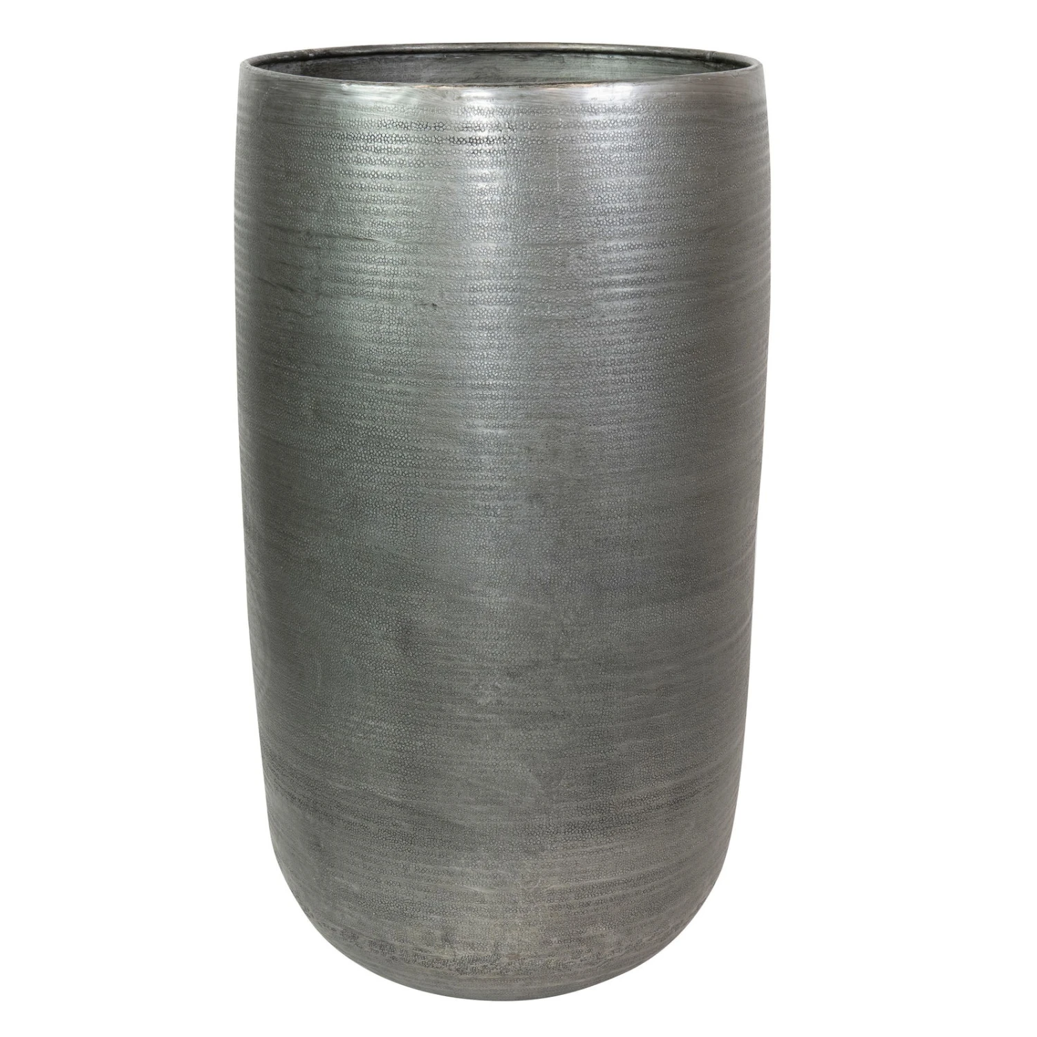 Pflanzgefäß 'Rowen', Silber, Ø 41 X H 72 Cm 4 Pflanzgefäß 'Rowen', Silber, Ø 41 X H 72 Cm – Bild 2