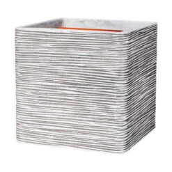 Capi Europe Pflanztrog Tutch Riffel Jasper, Elfenbein -Die grüne Ecke 3230100881 Pflanztrog Tutch Riffel Jasper elfenbein L30xB30xH30cm 28 Ltr 32297