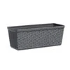 Poétic Blumenkasten Casa Mesh, Granit -Die grüne Ecke 3230100891 Bewaesserungskasten CasaMesh granit 75x20xH18cm 15 5Ltr 38901