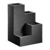 Kölle Pflanzengefäß-Wendeltreppe Kubus In Anthrazit Aus Kunststoff, 40 X 40 X 60 Cm, 55 Liter -Die grüne Ecke 3230100990 Koelle Pflanzgefaess Wendeltreppe Kubus anthrazit L40xB40xH60cm 55Ltr 53684