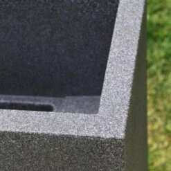 Pflanzkasten Kube High, Granit, L 80 X B 30 X H 70 Cm -Die grüne Ecke 3230101024 3230101026 Pflanzkasten Kube High granit Erdvol 77 32 Ltr 2 61448