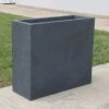 Pflanzkasten Kube High, Granit, L 80 X B 30 X H 70 Cm -Die grüne Ecke 3230101024 3230101026 Pflanzkasten Kube High granit Erdvol 77 32 Ltr 61447