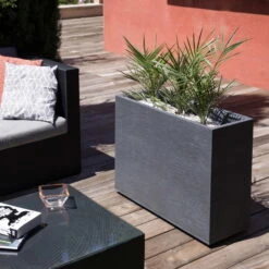 Pflanzkasten Graphit Crunch High, Anthrazit, L 78,5 X B 29,5 X H 60 Cm 8 Pflanzkasten Graphit Crunch High, Anthrazit, L 78,5 X B 29,5 X H 60 Cm -Die grüne Ecke 3230101030 Pflanzkasten Graphit Crunch High anthrazit L78 5xB29 5xH60cm 46Ltr 2 59186