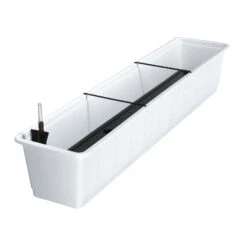 Bewässerungskasten 'Aqua Green', Weiß, Kunststoff, Mit Wasserstandsanzeiger