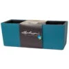 LECHUZA Balkonkasten 'Balconera Color 50', Petrolblau, 50 X 19 X 19 Cm -Die grüne Ecke 3230101156 Balconera Color 50 All in One Set petrolblau1 109752