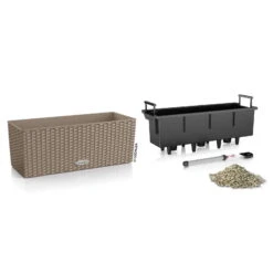 Lechuza 'Balconera Cottage 50', Sandbraun, 50 X 19 X 19 Cm 5 Lechuza 'Balconera Cottage 50', Sandbraun, 50 X 19 X 19 Cm -Die grüne Ecke 3230101162 Balconera Cottage 50 1 103356