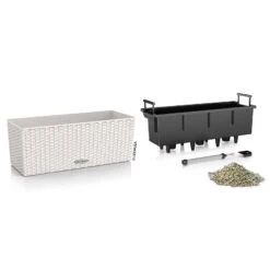 Lechuza 'Balconera Cottage 50', Lichtgrau, 50 X 19 X 19 Cm -Die grüne Ecke 3230101163 Balconera Cottage 50 2 103358