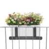 LECHUZA® Balkonkastenhalter-Ergänzung, Schwarz, Passend Für Balconera 50 Und 80 -Die grüne Ecke 3240100120 BalkonkastenhalterErgaenzung schwarz fuer Balconera 50 80 02 39007 1