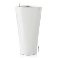 LECHUZA Delta Premium, All-in-One-Set, Weiß Hochglanz, Ø 30 Cm, H:56 Cm 7 LECHUZA Delta Premium, All-in-One-Set, Weiß Hochglanz, Ø 30 Cm, H:56 Cm -Die grüne Ecke 3325100135 Delta Premium30 weiss All in One Set D30xH56 cm RGB 7579