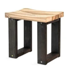 Holzhocker 'Convi', Ca. 44 X 32 X 43 Cm -Die grüne Ecke 3910201643 Holzhocker Convi ca44x32x43cm 4 119649