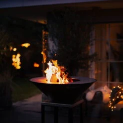 Feuerschale Fyro 80, Zweiteilig, 102 X 80 X 80 Cm -Die grüne Ecke 3920100728 Feuerstelle Fyro 80 schwarz 3 125217