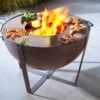 Feuerschale 'Dakota', Rostfarben, Ca. 60 X Ø 80 Cm -Die grüne Ecke 3920100762 Feuerstelle Dakota ca 80cm rund 4 118573