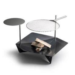 Höfats TRIPLE Grillrost Aus Edelstahl, Maße 55 Cm -Die grüne Ecke 3920501766 TRIPLE Grillrost D55cm 1 57586