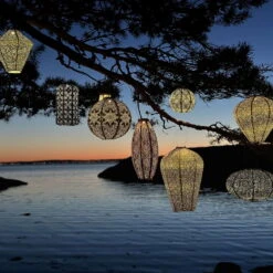 Solarlaterne 'Long Oval 20', Pink, Ø 20 X 45 Cm -Die grüne Ecke 72462 lumiz IMG 8262 123930